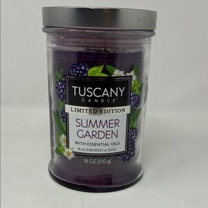 Summer Garden Purple Candle Limited Edition 18oz